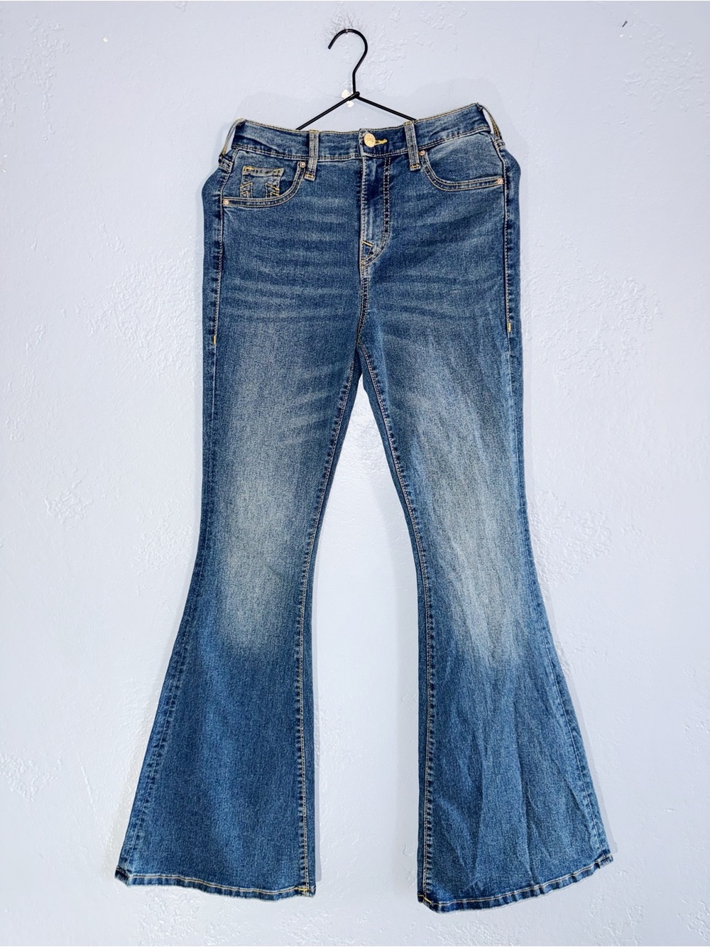 True Religion Charlie High Rise Flare Jeans Size 26